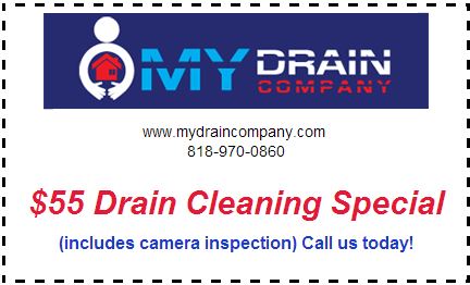 $55 drain cleaning coupon